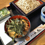 八天庵 - 料理写真:ミニ親子丼セット 650円