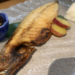 レストラン 彩巴 - 焼き魚定食(この日はサバ)