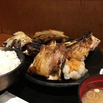 Binchousumi Biyaki Jige - 鮪カマ（大）炭火焼