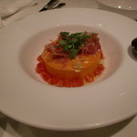 赤ピーマンのムース