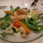 天使の海老のサラダ