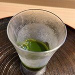 Akasaka Watanabe - 酵素ジュース（人参、ほうれん草など） とてもさわやかなのどごし。いいスタート
