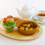 デザートカフェ長楽館 - ビーフシチューセット