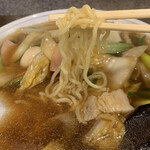 広ちゃん飯店 - うまにそば麺アップ