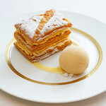 デザートカフェ長楽館 - ミルフォイユ