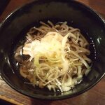 山形長屋酒場 - おひとり様セット⑦ 河北町の冷たい肉そば