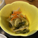 Washokudou Miyajima - なんだか分かりませんが薄味で美味しい煮物。