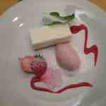 リストランテ フィッシュボーン - チーズケーキのアイス添え