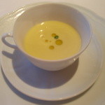 レストラン プランデルブ北鎌倉 - 甘い玉蜀黍のスープ