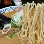 麺屋 とろも - 味噌ラーメン～麺～