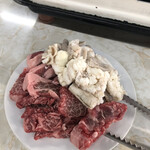 とんちゃん - 「ハラミ」と「とんちゃん」を注文しました。