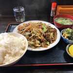 吉ひろ - 野菜炒め定食　７００円