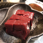 肉の醍醐 - 近江牛のレバーオイル焼き