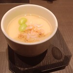 Sushi Shabushabu Yuzuan - サクラエビの茶碗蒸し
