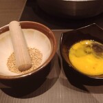 Sushi Shabushabu Yuzuan - ゴマと卵