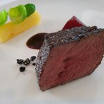 レストラン・モリエール - 蝦夷鹿のステーキ