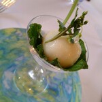 レストラン・モリエール - グレープフルーツのシャーベット