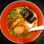 MEN-EIJI - 辛いラーメン+味玉（700円+100円）