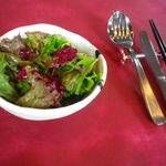 カフール - おまかせランチの「サラダ」がきました