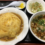 長城 - サービスセット
            天津炒飯とミニラーメン