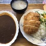 ドラゴンカフェ - カツカレー (500円)