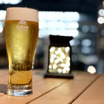 HOTEL HILLARYS AKASAKA - テラスでビール最高！