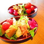 Minoru Dainingu - 野菜ブッフェ（食べ放題）より【２０２１年２月】