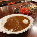 インデラ - ハード(辛口) 並盛 700円  ゆで卵トッピング 50円(税込)