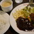 煉瓦亭 - 牡蠣フライ ＆ 小 ハンバーグ 1,450円