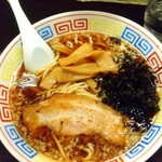 づゅる麺 池田 - 岩ノリ醤油ラーメン