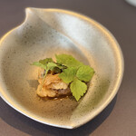 プレゼンテ スギ - アナグマフルーツソースエシャレットケッパー天然ミツバ