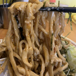 自家製麺 まさき - 【2021.3.9】バキボキ太麺‼️