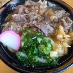 岡製麺所 - 肉うどん(500円)