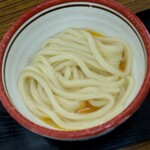 日の出製麺所 - 釜玉(小)