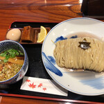 食煅 もみじ - 特製つけそば 1050円(税込)