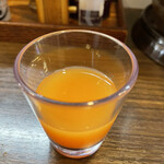 麺屋大河 - 食前野菜ジュース