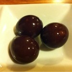 はんなり祇園 - 2012.9.9 うずら玉子のバルサミコ酢漬け