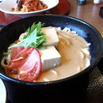 むぎの里 - 豆乳うどんです