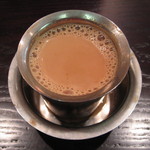 アーンドラ・ダイニング - （'12/09 ）コースの⑨　マサラチャイ　御徒町の方が風味豊かだったけど十分美味しいです。