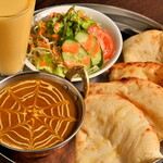 ニューカトマンズキッチン - チーズナンセット