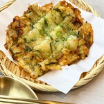 Gamja green chili pancake