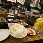 大衆炭火焼肉ジンギスカン ホルモン酒場 風土. - 焼くべし焼くべし‼︎