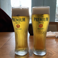 うなぎ四代目菊川 ムスブ田町店 - 生ビール