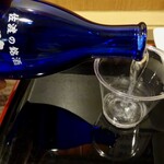 Ajino Fue - １杯目は北雪のお燗１合３５０円