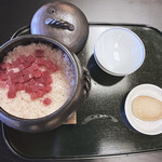 百楽荘 - 彩り大根ご飯