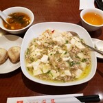 心龍 - 白麻婆炒飯丼ランチ