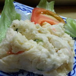 屋台さかえ - ポテサラ
