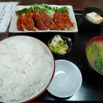 久美食堂 - 料理写真:餃子定食