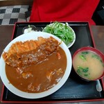 久美食堂 - カツカレー(ライス小)
