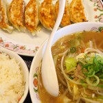 餃子の王将 - 野菜煮込みラーメンフェアセットＢ